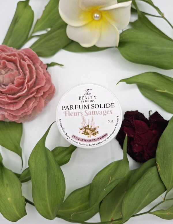 Parfum solide Fleurs Sauvages BEAUTY BY DILARA