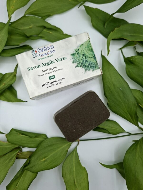 Savon à l'Argile Verte CACTUVIA