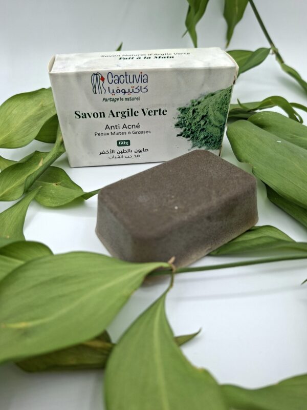 Savon à l'Argile Verte CACTUVIA