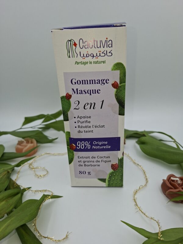 Gommage Masque visage CACTUVIA