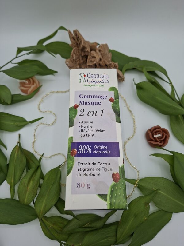 Gommage Masque visage CACTUVIA