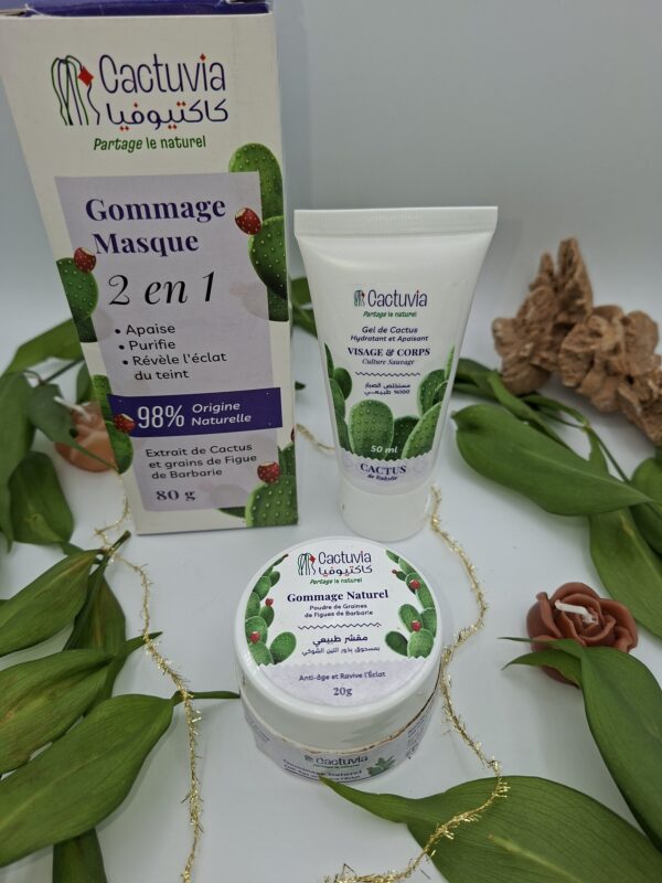 Gommage Masque visage CACTUVIA