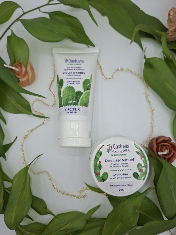 Gommage Masque visage CACTUVIA