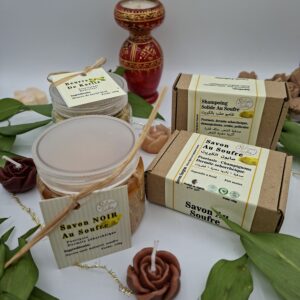 Pack Psoriasis Visage Cheveux et Corps   SABOUN LELLA