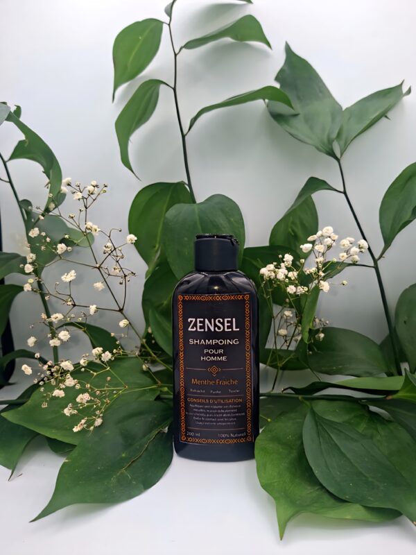 Shampoing naturel à la menthe fraîche