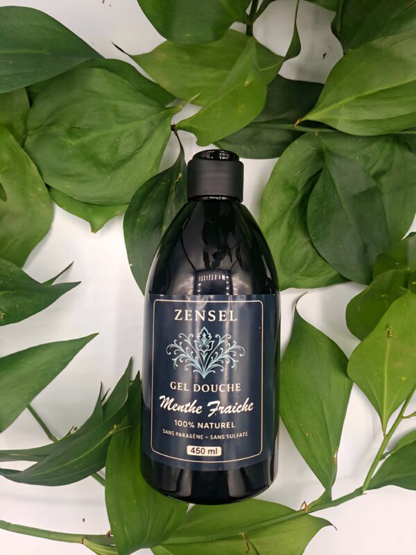 Gel douche naturel à la menthe fraîche