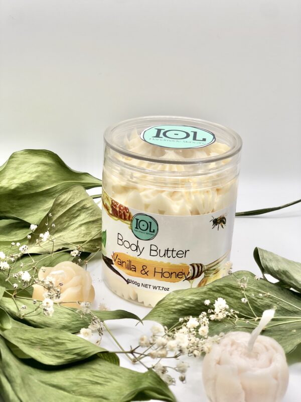 Crème hydratante parfumée pour le corps (Vanille&Honey)