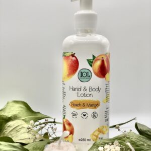 Crème hydratante parfumée pour le corps (Peach&Mango)