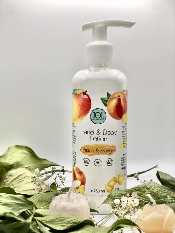 Crème hydratante parfumée pour le corps (Peach&Mango)