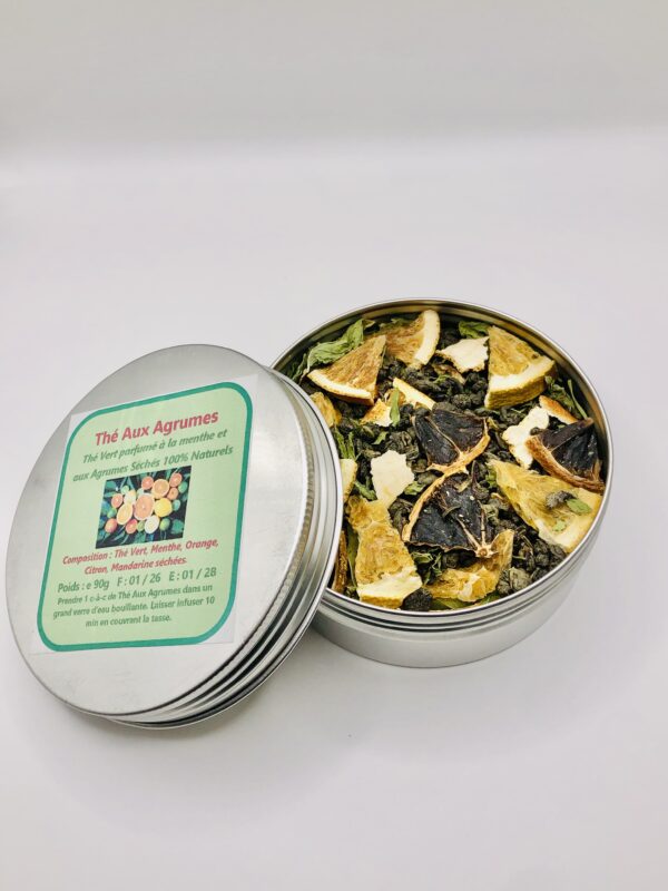 Thé aux Agrumes شاي بالحمضيات