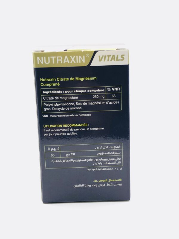 Magnésium 250mg NUTRAXIN