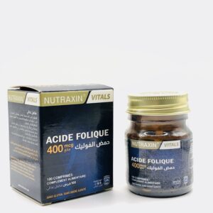 Acide Folique 400 mcg NUTRAXIN