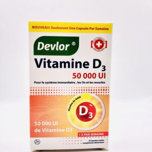 Vitamine D3 50000UI DEVLOR