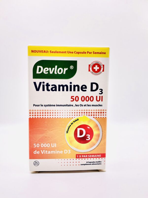 Vitamine D3 50000UI DEVLOR