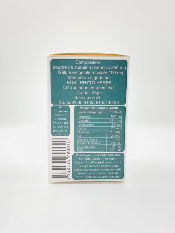 Spirulina Platensis PHYTO HERBS