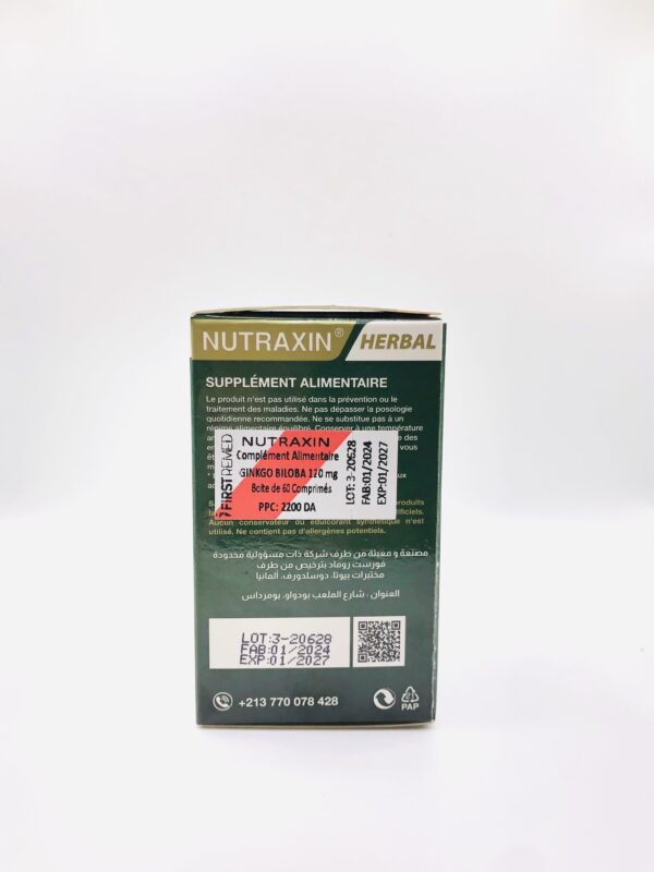 Ginkgo Biloba NUTRAXIN