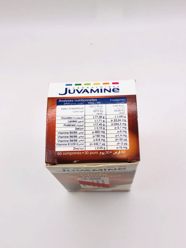 Chute de cheveux Juvamine