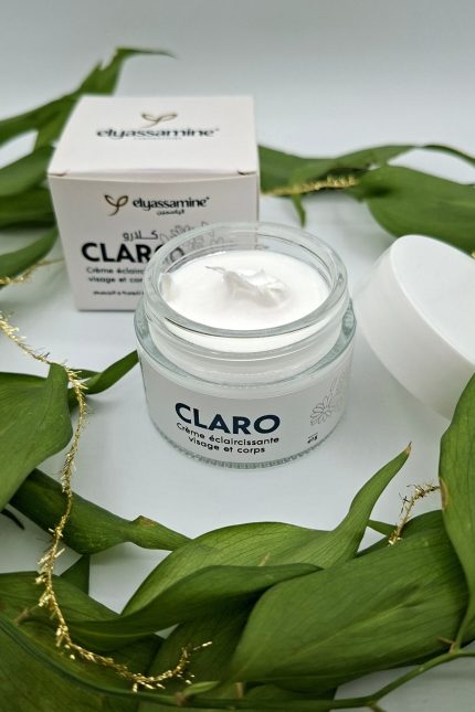 Claro crème éclaircissante EL YASSAMINE BIO